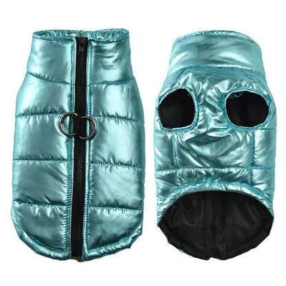 Funki Findz | Dog Jackets | Gold Fluro Zip Up Vest | Dog Harness