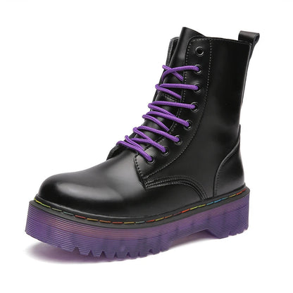 Funki Findz | Boots | Men's Women's 8-Hole Real Leather Boots