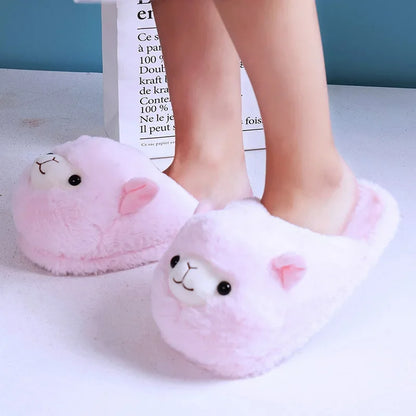 Funki Findz | Shoes | Women's Fluffy Alpaca Slippers