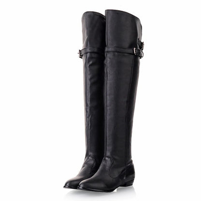 Funki Findz | Boots | Women's Over-The-Knee-High Flat Boots
