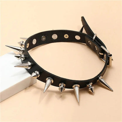 Funki Findz | Necklaces | Women's Spike Collar Gothic Necklace