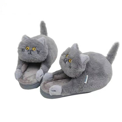 Funki Findz | Shoes | Women's Soft Cat Hug Slippers