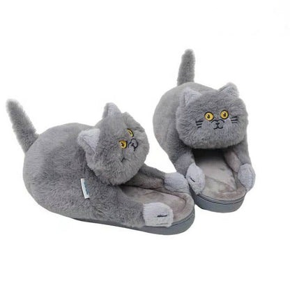 Funki Findz | Shoes | Women's Soft Cat Hug Slippers
