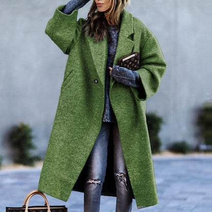 Funki Findz | Jackets | Women's Soft Woolen Loose Overcoat