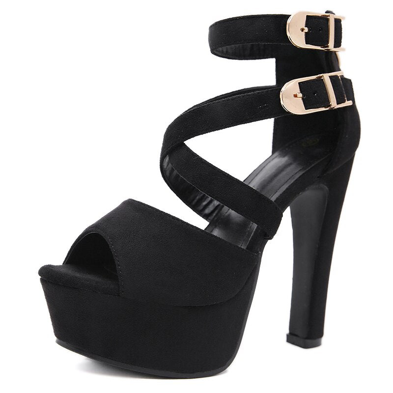 Funki Findz | Shoes | Women's Strappy High Platform Sandals