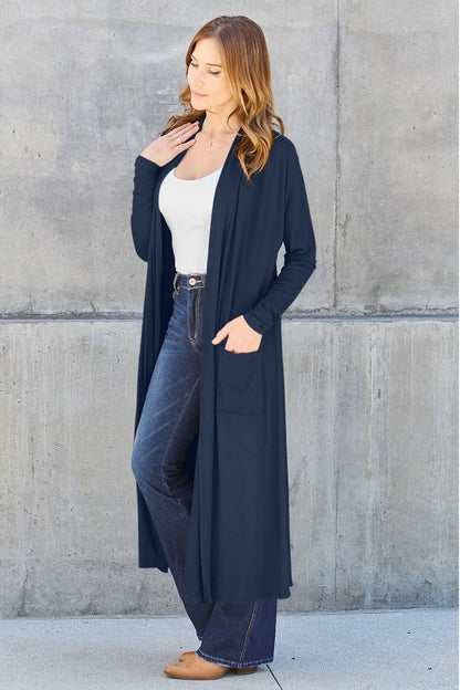 Funki Findz | Jackets | Women's Open Front Long Sleeve Coat