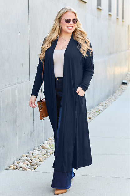 Funki Findz | Jackets | Women's Open Front Long Sleeve Coat