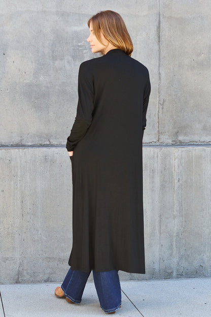 Funki Findz | Jackets | Women's Open Front Long Sleeve Coat