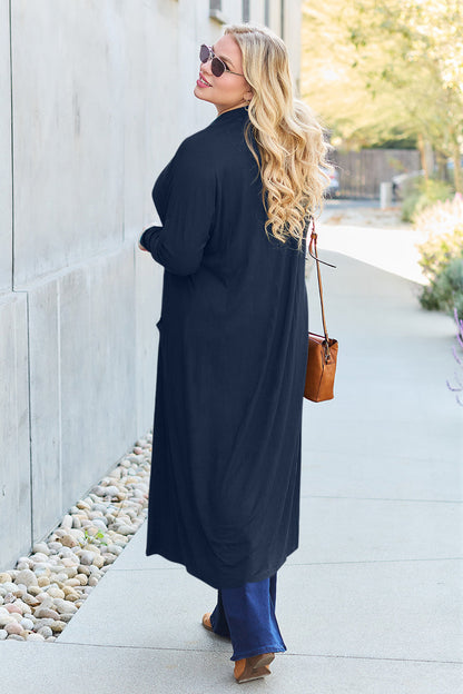 Funki Findz | Jackets | Women's Open Front Long Sleeve Coat
