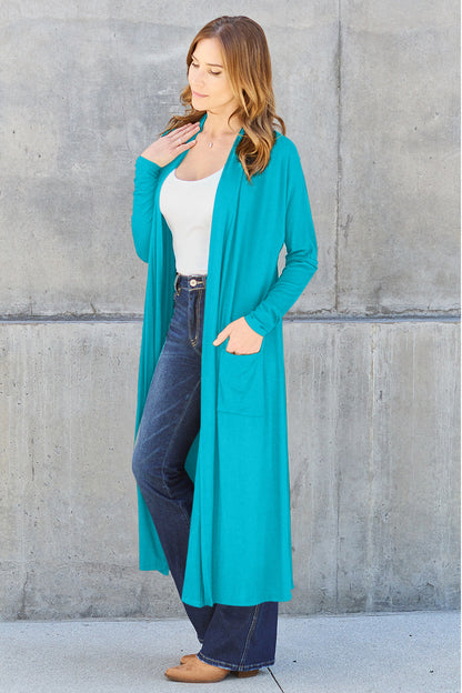 Funki Findz | Jackets | Women's Open Front Long Sleeve Coat