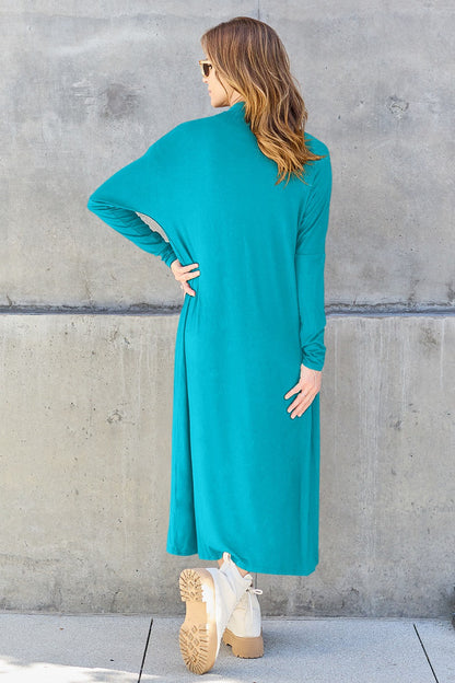Funki Findz | Jackets | Women's Open Front Long Sleeve Coat