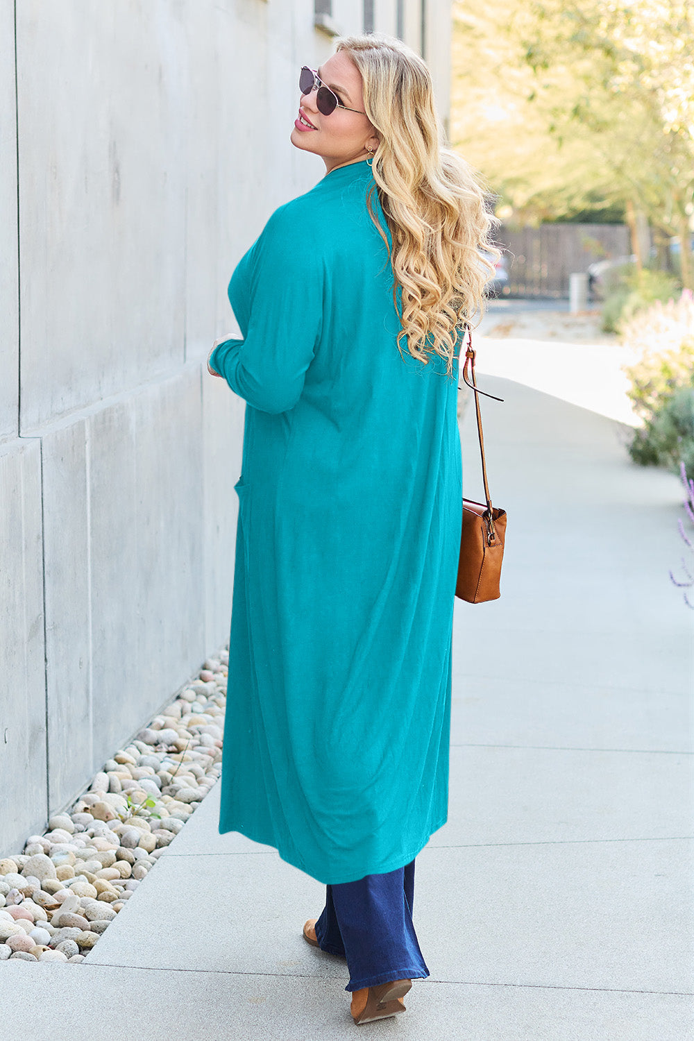 Funki Findz | Jackets | Women's Open Front Long Sleeve Coat