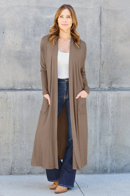 Funki Findz | Jackets | Women's Open Front Long Sleeve Coat