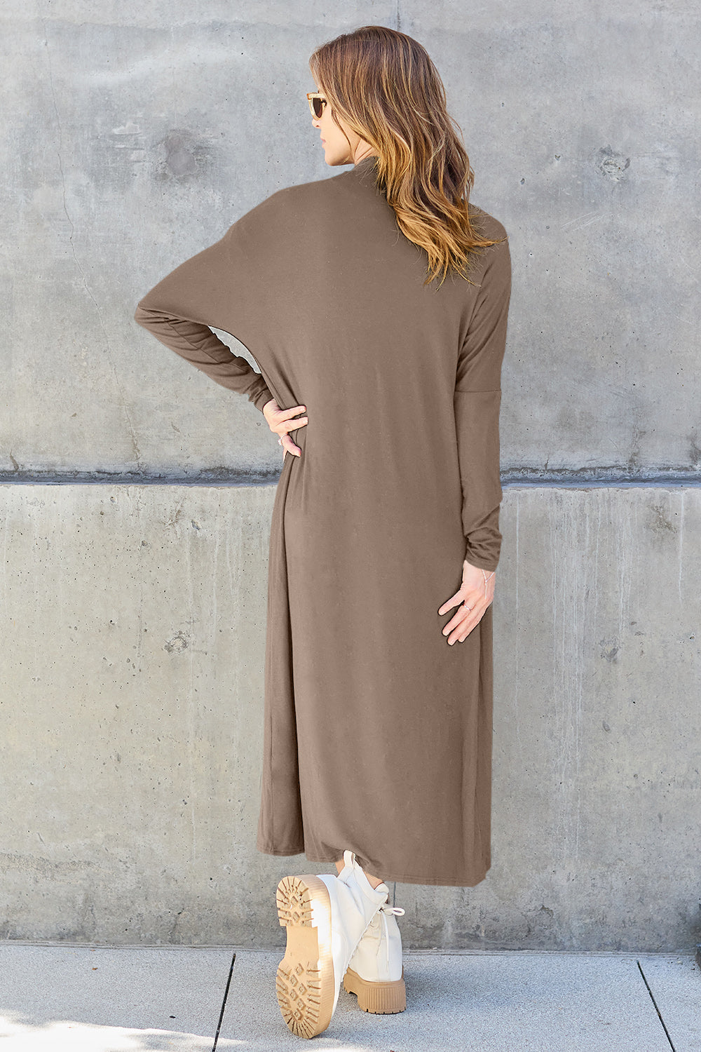 Funki Findz | Jackets | Women's Open Front Long Sleeve Coat