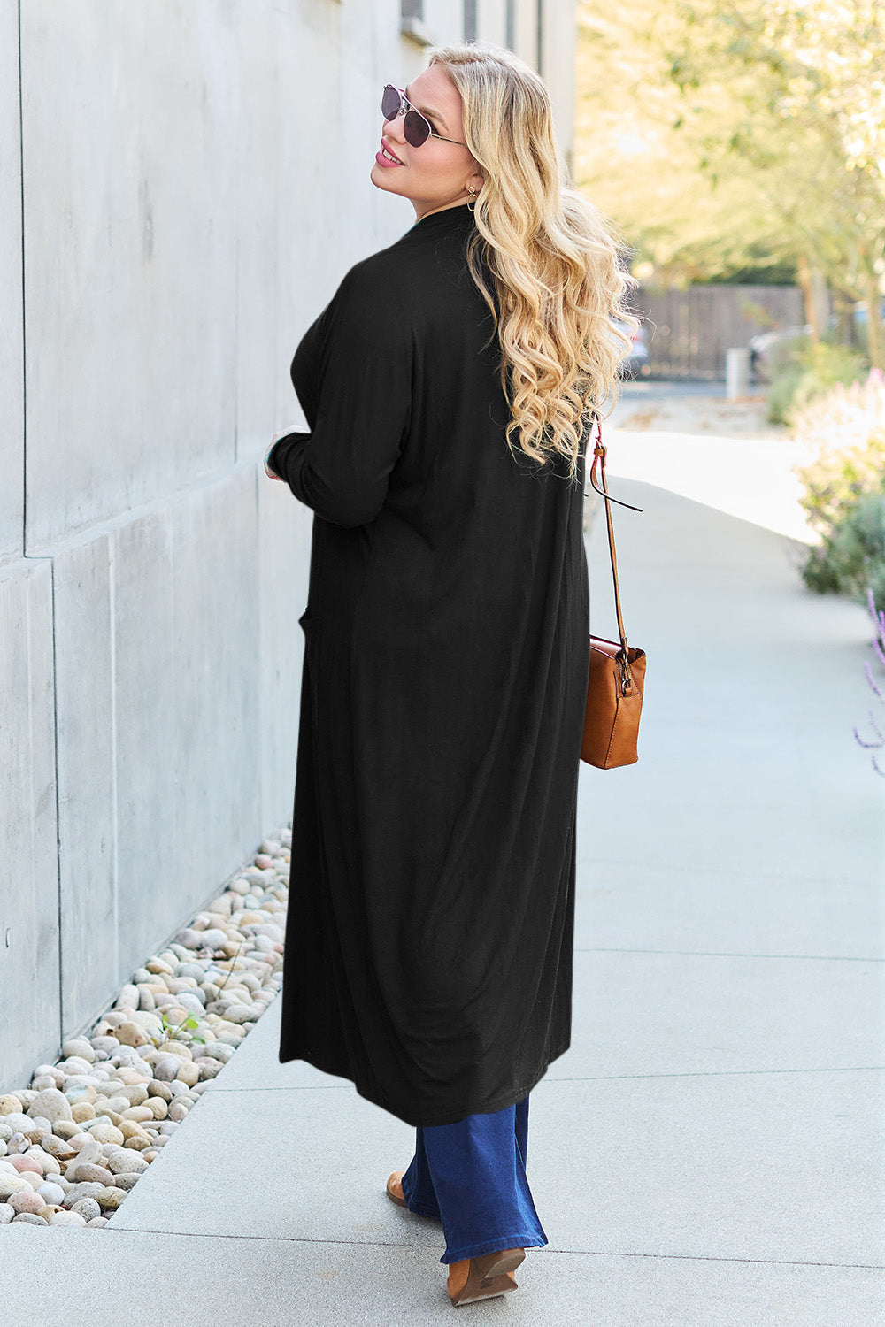 Funki Findz | Jackets | Women's Open Front Long Sleeve Coat