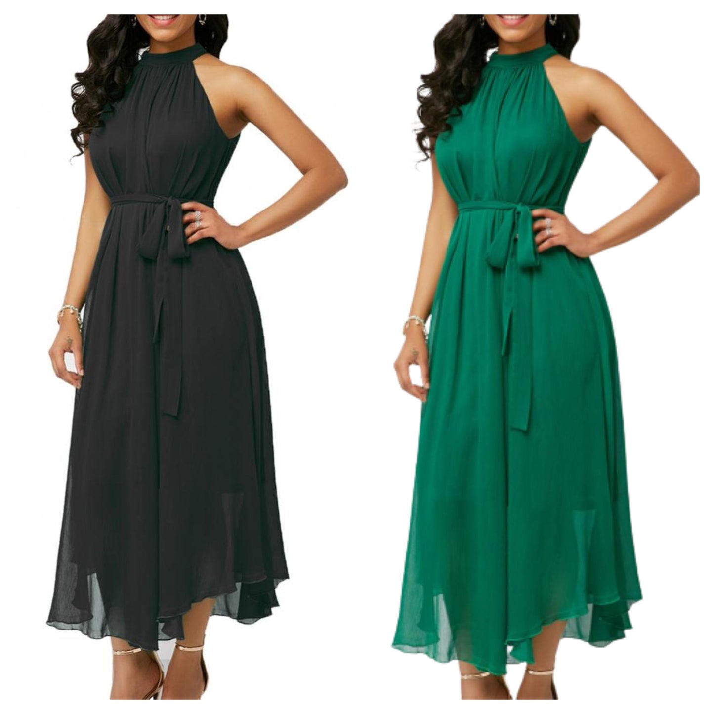 Funki Findz | Dresses | Women's Plus Size Chiffon Cocktail Dress