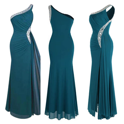 Funki Findz | Dresses | Women's Crystal Beaded Mermaid Dress