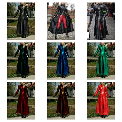 Funki Findz | Jackets | Women's Faux Leather Long Jackets