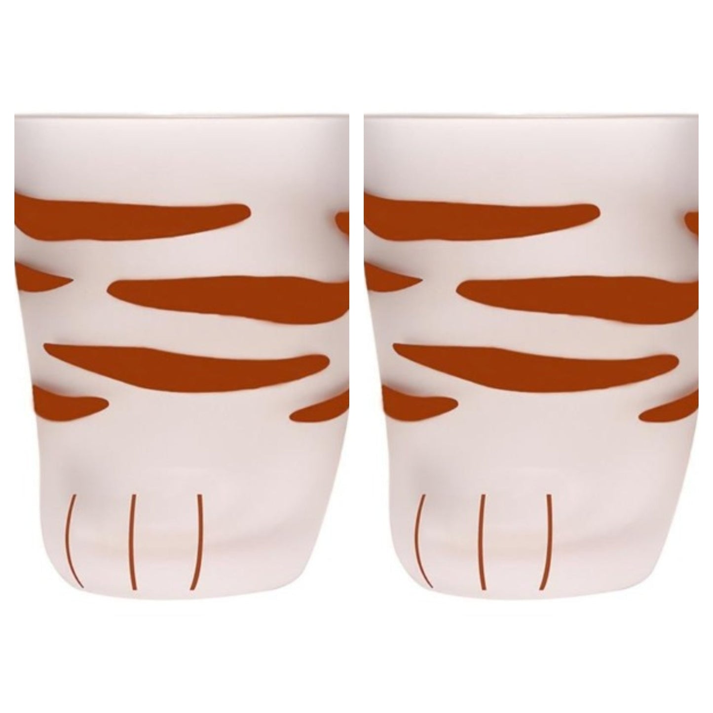 Funki Findz | Glasses | Cute Cat Paw Glass Coffee Cup Sets