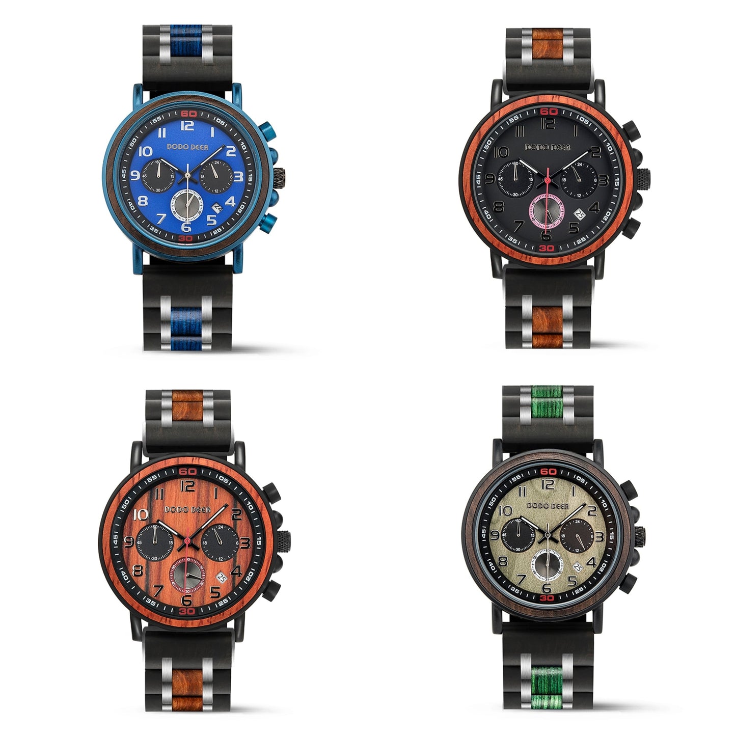 Funki Findz | Watches | Men's Wooden Quartz Wrist Stop Watch