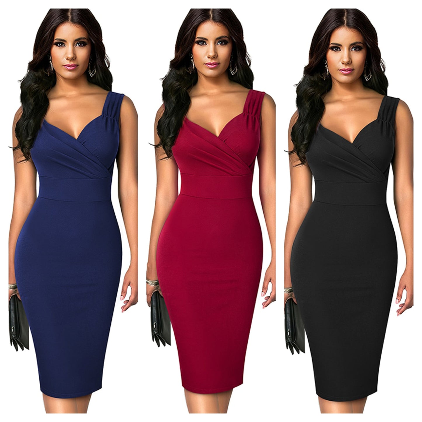 Funki Findz | Dresses | Women's Form Fitting Cocktail Dresses