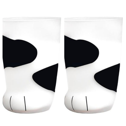 Funki Findz | Glasses | Cute Cat Paw Glass Coffee Cup Sets