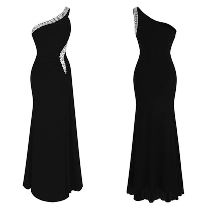 Funki Findz | Dresses | Women's Crystal Beaded Mermaid Dress
