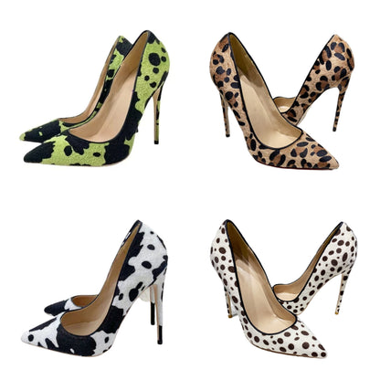 Funki Findz | Shoes | Women's High Animal Print Stilettos | Flock