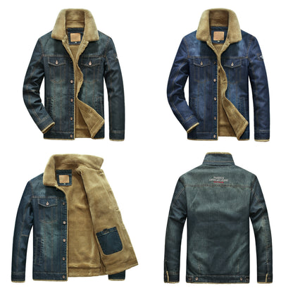 Funki Findz | Jackets | Men's Fleece Denim Trucker Jackets