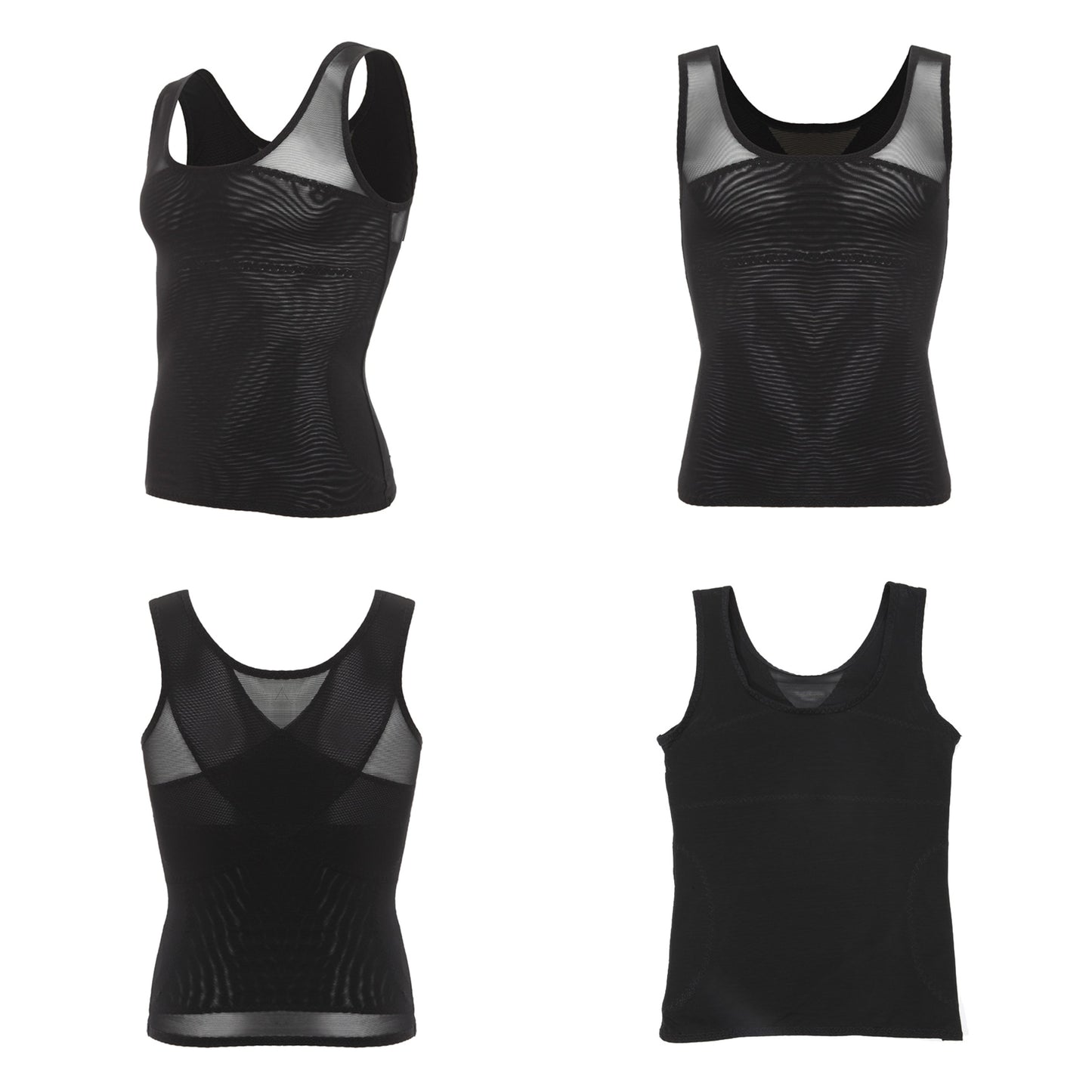 Funki Findz | Shapewear | Men's Chest Waist Compression Vest