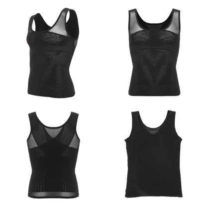 Funki Findz | Shapewear | Men's Chest Waist Compression Vest