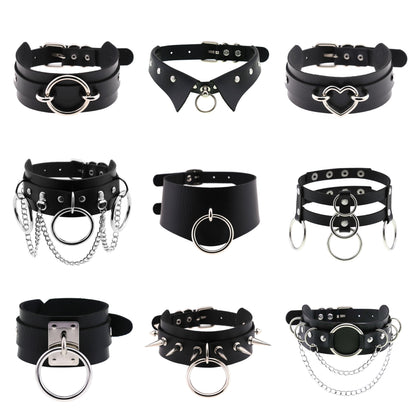 Funki Findz | Necklaces | Women's Gothic Punk Cosplay Collars
