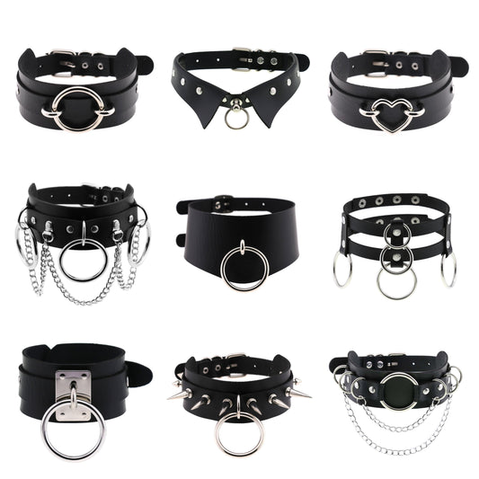 Funki Findz | Necklaces | Women's Gothic Punk Cosplay Collars