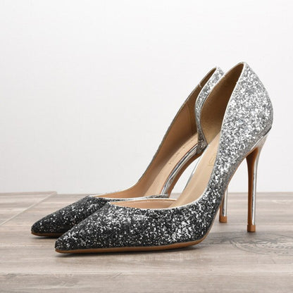 Funki Findz | Shoes | Women's Elegant Glitter Wedding Shoes
