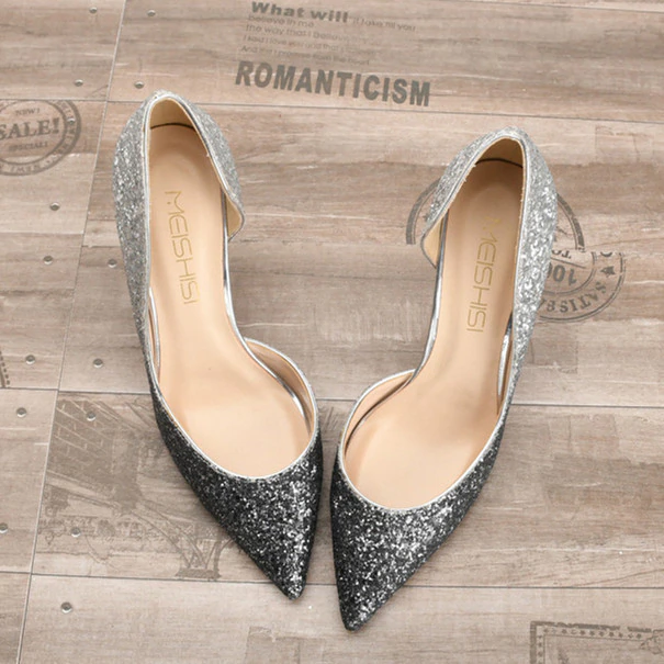Funki Findz | Shoes | Women's Elegant Glitter Wedding Shoes