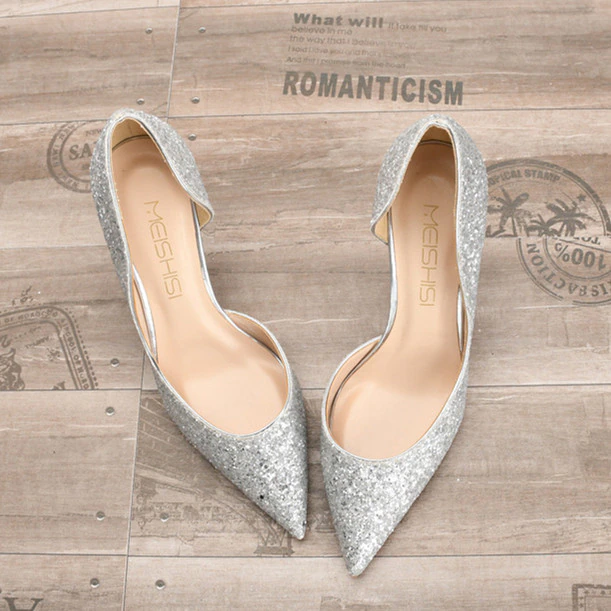 Funki Findz | Shoes | Women's Elegant Glitter Wedding Shoes