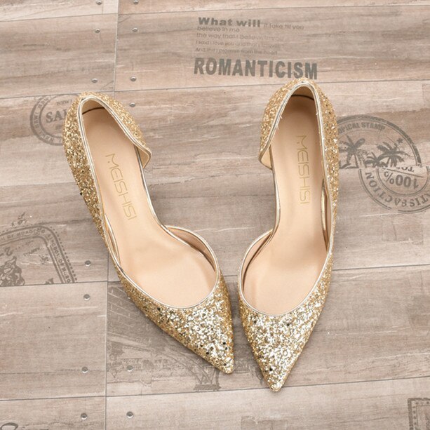 Funki Findz | Shoes | Women's Elegant Glitter Wedding Shoes