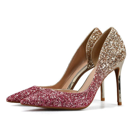 Funki Findz | Shoes | Women's Elegant Glitter Wedding Shoes
