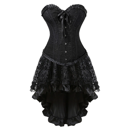 Funki Findz | Dresses | Women's Victorian Gothic Corset Skirt Set