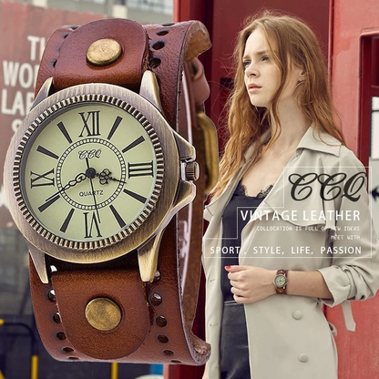 Funki Findz | Watches | Men's Steampunk Goth Style Wide Watch