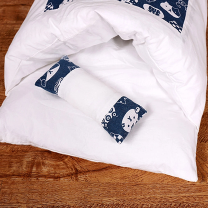 Funki Findz | Pet Beds | Cat Sleeping Bag | Japanese Patterned