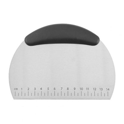 Funki Findz | Cooking Scrapers | Stainless Steel Dough Cutters