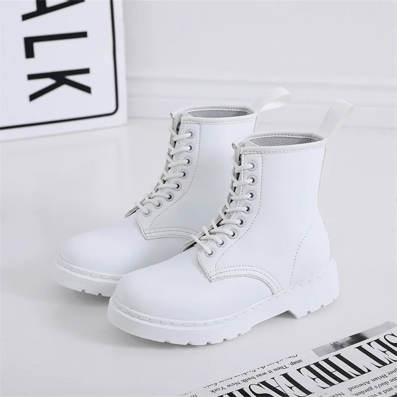 Funki Findz | Boots | Unisex Genuine Leather Lace Up Ankle Boot