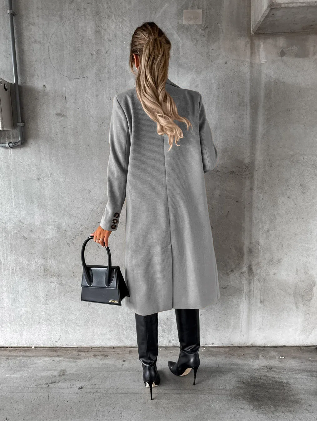 Funki Findz | Jackets | Women's Double Breasted Long Overcoat