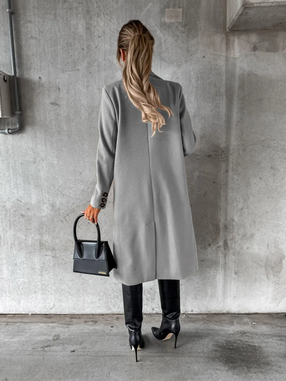 Funki Findz | Jackets | Women's Double Breasted Long Overcoat