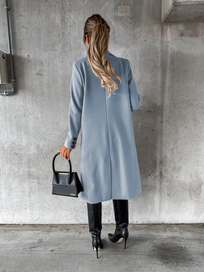 Funki Findz | Jackets | Women's Double Breasted Long Overcoat