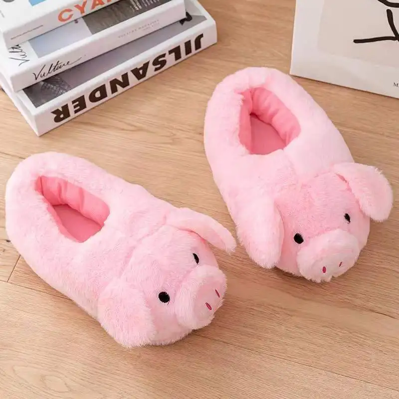 Funki Findz | Shoes | Women's Pink Pig Winter Soft Slippers