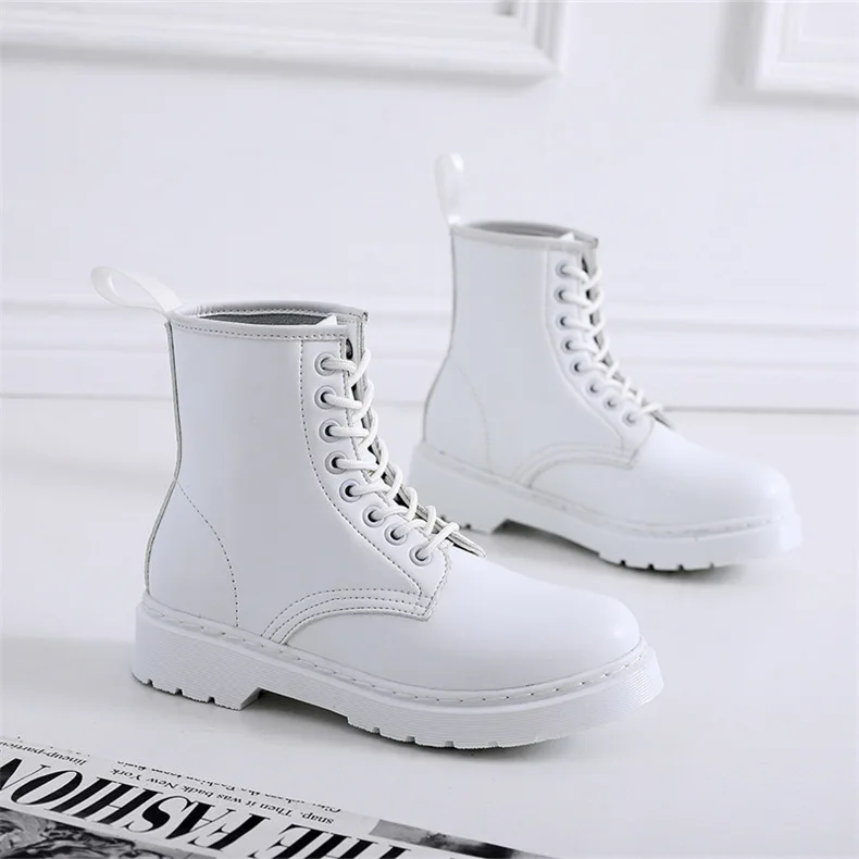 Funki Findz | Boots | Unisex Genuine Leather Lace Up Ankle Boot