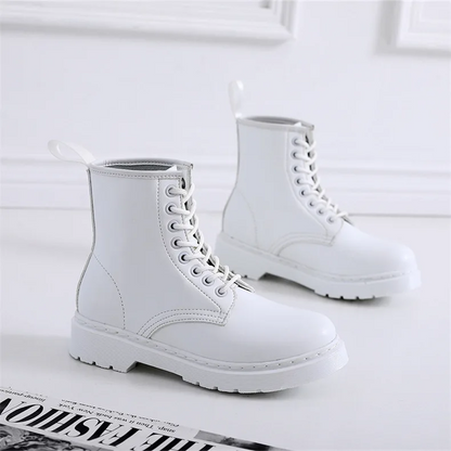 Funki Findz | Boots | Unisex Genuine Leather Lace Up Ankle Boot