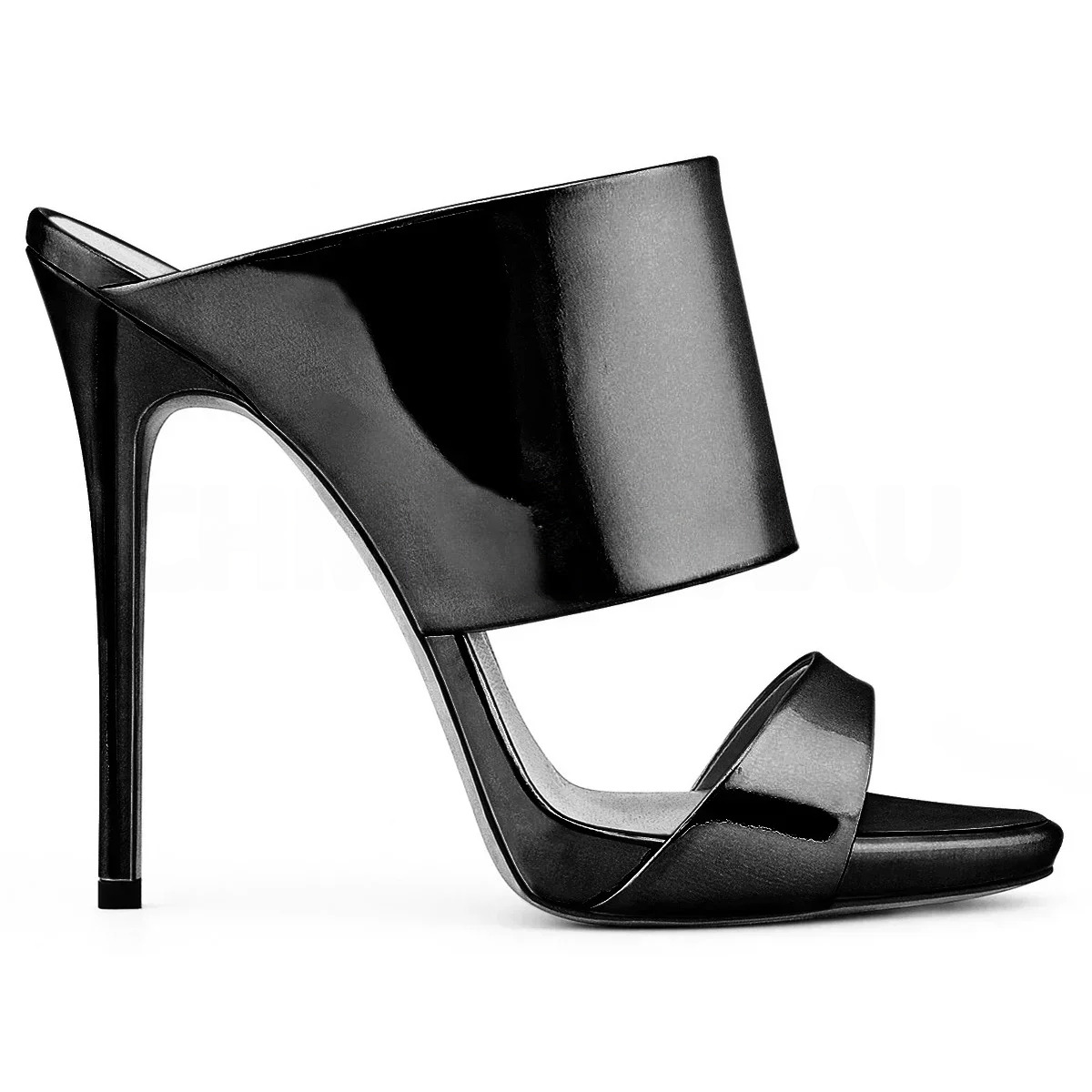 Funki Findz | Shoes | Women's Stylish Metallic High Heel Slides